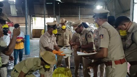 3.80ಲಕ್ಷ ರೂ. ಮೌಲ್ಯದ ಮಾದಕ ದ್ರವ್ಯ ನಾಶ..!!