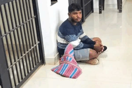 ಮತ್ತೆ ತಾನೇ ದೈವಸ್ಥಾನಕ್ಕೆ ಕಳ್ಳತನಕ್ಕೆ ಬಂದು ಸಿಕ್ಕಿಬಿದ್ದ ಕಳ್ಳ