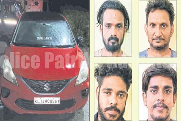 ಅಂಗಡಿಯ ಶಟರ್ ಮುರಿದು ಕಳ್ಳತನ- ನಾಲ್ವರ ಬಂಧನ