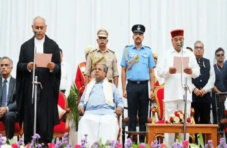 ಕರ್ನಾಟಕ ಹೈಕೋರ್ಟ್ ಮುಖ್ಯ ನ್ಯಾಯಾಧೀಶರಾಗಿ ನ್ಯಾ.ವಿಭು ಭಕ್ರು ಪ್ರಮಾಣ ವಚನ ಸ್ವೀಕಾರ