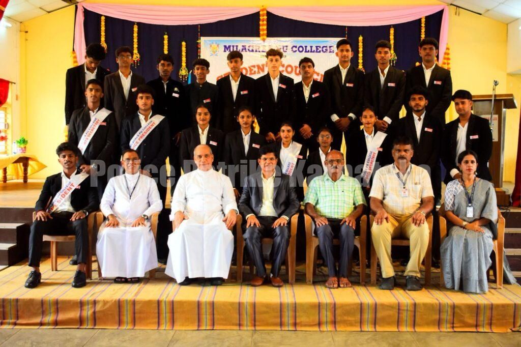 ಮಂಗಳೂರು: ಮಿಲಾಗ್ರಿಸ್ ಪದವಿ ಪೂರ್ವ ಕಾಲೇಜು- ವಿದ್ಯಾರ್ಥಿ ಸಂಘದ ಉದ್ಘಾಟನೆ