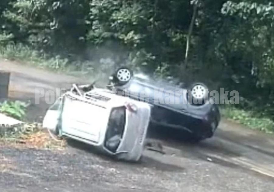 ಕಿನ್ನಿಗೋಳಿ: ಎರಡು ಕಾರುಗಳ ನಡುವೆ ಅಪಘಾತ- ಮಗು ಸಹಿತ ಮೂವರಿಗೆ ಗಂಭೀರ ಗಾಯ..!