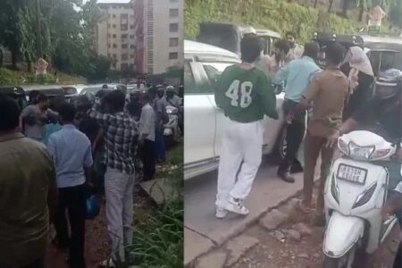 ಮಂಗಳೂರು: ವಾಹನ ಸೈಡ್ ಕೊಡುವ ವಿಚಾರಕ್ಕೆ ಎರಡು ಗುಂಪುಗಳ ನಡುವೆ ಹೊಡೆದಾಟ