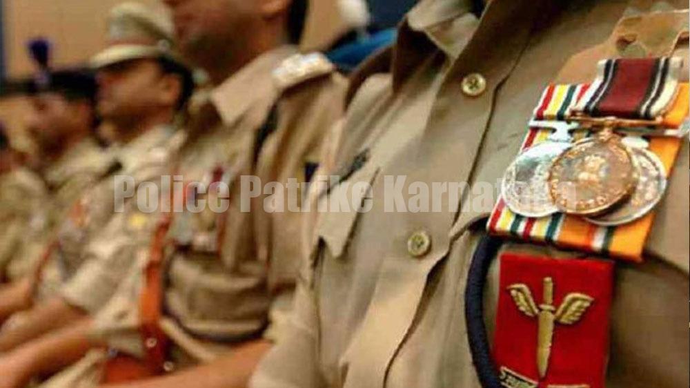 ಕರ್ನಾಟಕದ 20 ಅಧಿಕಾರಿ, ಸಿಬ್ಬಂದಿಗಳಿಗೆ ರಾಷ್ಟ್ರಪತಿಯವರ ಪೊಲೀಸ್ ವಿಶಿಷ್ಟ ಸೇವಾ, ಶ್ಲಾಘನೀಯ ಸೇವಾ ಪದಕ