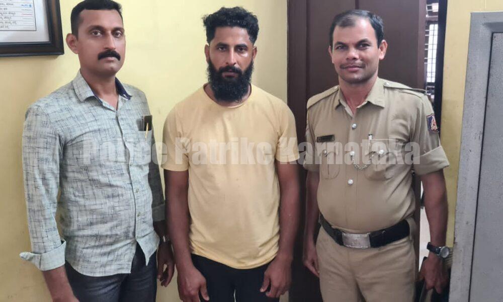 ನ್ಯಾಯಾಲಯಕ್ಕೆ ಹಾಜರಾಗದೇ ತಲೆಮರೆಸಿಕೊಂಡಿದ್ದ ಆರೋಪಿಯ ಬಂಧನ