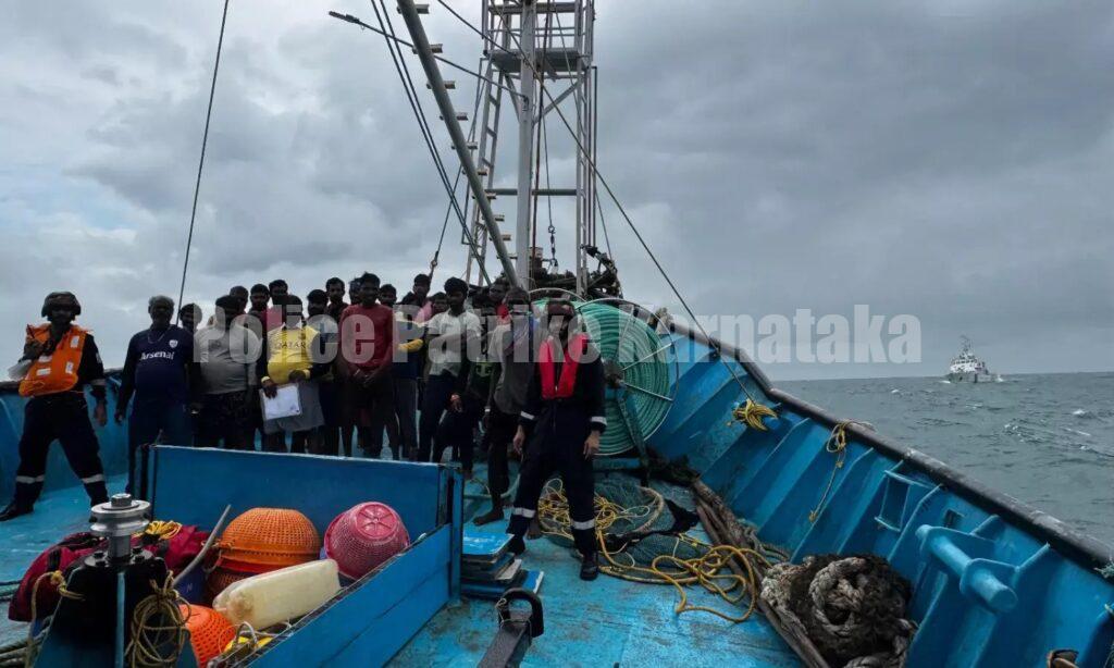 ಮಂಗಳೂರು: ಸಮುದ್ರದಲ್ಲಿ ಅಪಾಯಕ್ಕೆ ಸಿಲುಕಿದ್ದ 31 ಮೀನುಗಾರರ ರಕ್ಷಣೆ