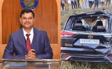 ಐಎಎಸ್ ಅಧಿಕಾರಿ ಮಹಾಂತೇಶ ಬೀಳಗಿ ರಸ್ತೆ ಅಪಘಾತದಲ್ಲಿ ದುರ್ಮರಣ