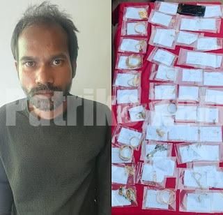 ಪೊಲೀಸರ ಕಾರ್ಯಾಚರಣೆ: ಮನೆ ಕಳ್ಳತನ ಪ್ರಕರಣದ ಆರೋಪಿ ಬಂಧನ