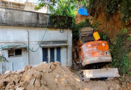 ಮಂಗಳೂರು: ತಡೆಗೋಡೆ ಕಾಮಗಾರಿ ವೇಳೆ ಗುಡ್ಡ ಕುಸಿತ- ಕಾರ್ಮಿಕ ಸಾವು