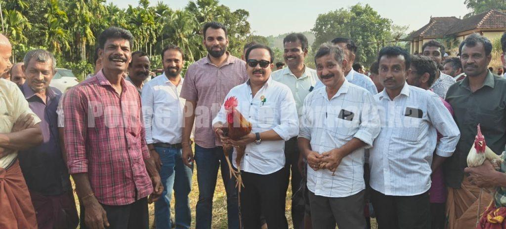 ಅಕ್ರಮ ಕೋಳಿ ಅಂಕದ ಮೇಲೆ ಪೊಲೀಸ್ ದಾಳಿ: ಶಾಸಕ ಅಶೋಕ್ ರೈ ಸೇರಿ 17 ಜನರ ವಿರುದ್ಧ ಪ್ರಕರಣ ದಾಖಲು