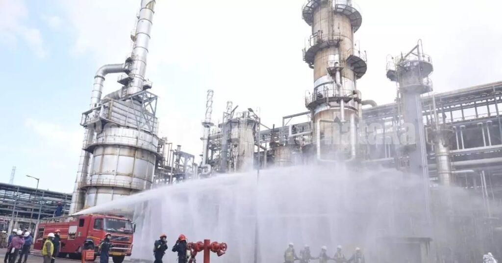 ಮಂಗಳೂರು: ಎಂ.ಆರ್.ಪಿ.ಎಲ್. ನ ತ್ಯಾಜ್ಯ ಸಂಸ್ಕರಣಾ ಘಟಕದಲ್ಲಿ ಬೆಂಕಿ…!