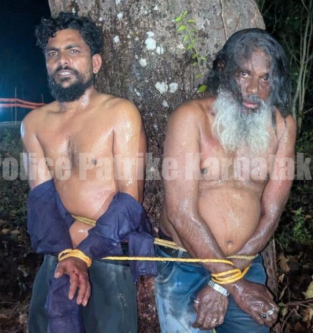 ಬೆಳ್ತಂಗಡಿ: ಬೈಕ್ ಕಳ್ಳತನ ಆರೋಪದಲ್ಲಿ ಇಬ್ಬರನ್ನು ಹಿಡಿದು ಕಟ್ಟಿಹಾಕಿ ಥಳಿಸಿದ ಗ್ರಾಮಸ್ಥರು