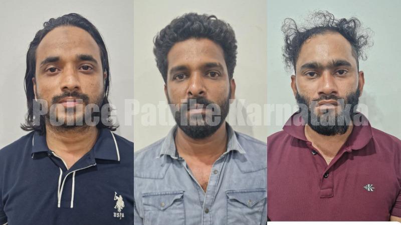 ಮಂಗಳೂರು: ಮಾದಕವಸ್ತು ಮಾರಾಟ ಮಾಡಲು ಯತ್ನಿಸಿದ್ದ ಮೂವರು ಪೆಡ್ಲರ್ಗಳ ಬಂಧನ