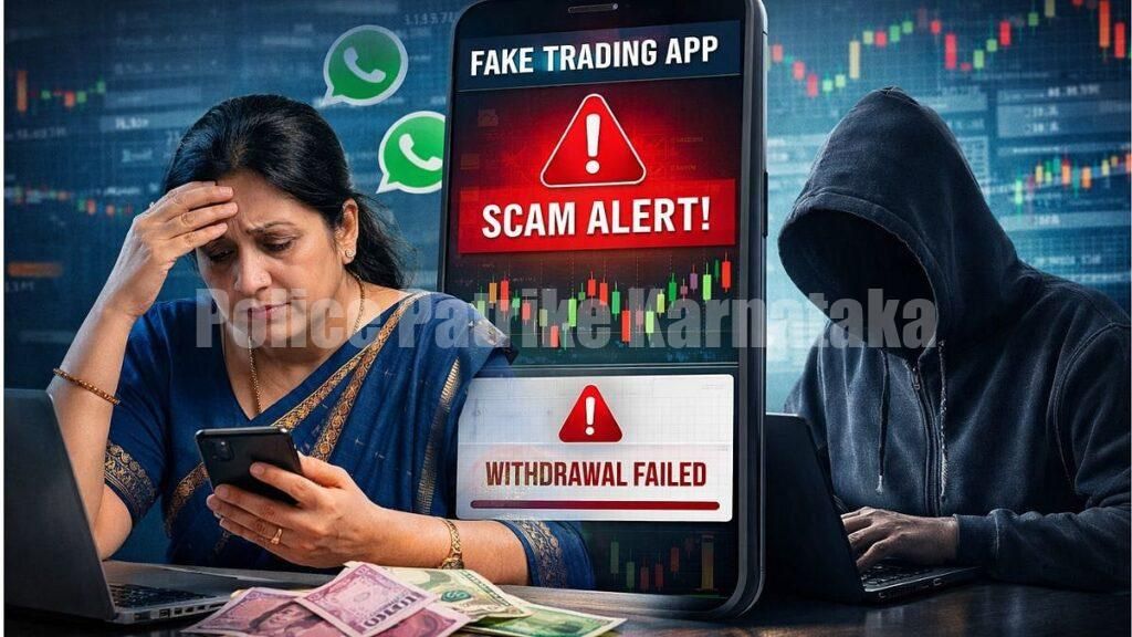 ಟ್ರೇಡಿಂಗ್ ಆ್ಯಪ್ ಹೆಸರಿನಲ್ಲಿ 11.75 ಲಕ್ಷ ರೂಪಾಯಿ ವಂಚನೆ