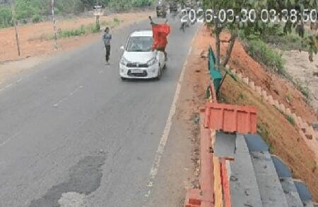 ಬಂಟ್ವಾಳ: ರಸ್ತೆ ದಾಟುತ್ತಿದ್ದ ಮಹಿಳೆಗೆ ಕಾರು ಡಿಕ್ಕಿ..!! ಮಹಿಳೆ ಗಂಭೀರ