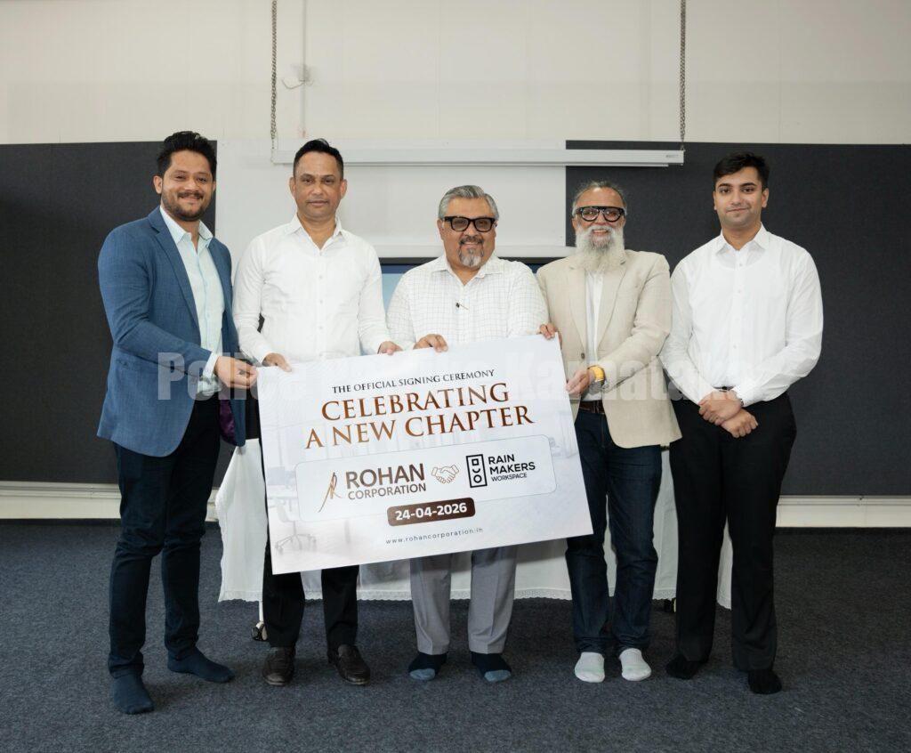 ಸ್ಟಾರ್ಟ್ಅಪ್ ಪರಿಸರಕ್ಕೆ ಹೊಸ ಚೈತನ್ಯ: ರೋಹನ್ ಕಾರ್ಪೊರೇಷನ್ ಮತ್ತು ರೇನ್ ಮೇಕರ್ಸ್ ವರ್ಕ್ಸ್ಪೇಸ್ ಸಂಯುಕ್ತ ಒಕ್ಕೂಟಕ್ಕೆ ಚಾಲನೆ