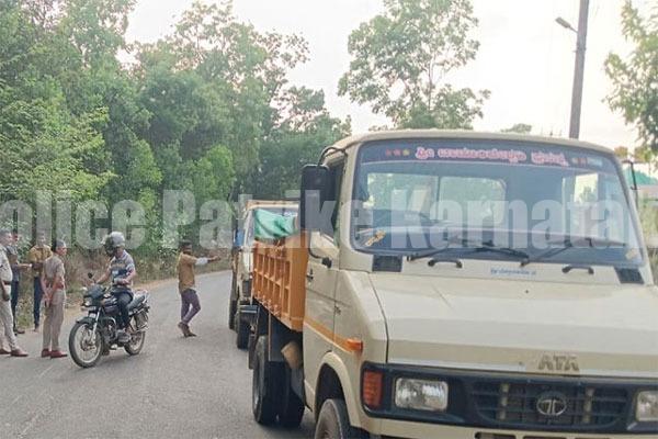 ಅಕ್ರಮ ಮರಳು ಸಾಗಣೆ ವಿರುದ್ಧ ದಾಳಿ: 13 ಲಾರಿಗಳ ವಶ