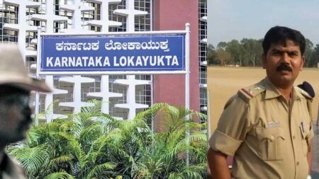 ಇನ್ಸ್ಪೆಕ್ಟರ್ ವೀರಣ್ಣ ದೊಡ್ಡಮನಿ 1 ಲಕ್ಷ ರೂ. ಲಂಚ ಸ್ವೀಕರಿಸುವಾಗ ಲೋಕಾಯುಕ್ತ ಬಲೆಗೆ