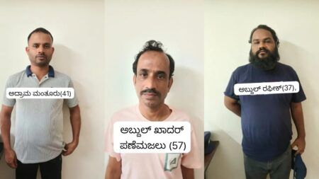 ಅಕ್ರಮ ಜಾನುವಾರು ಹತ್ಯೆ ನಡೆಸುತ್ತಿದ್ದ ಅಡ್ಡೆಯ ಮೇಲೆ ದಿಢೀರ್ ದಾಳಿ: ಮೂವರ ಬಂಧನ