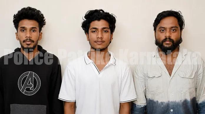 ಕಾರಿಗೆ ಫುಲ್ ಟ್ಯಾಂಕ್ ಡೀಸೆಲ್ ತುಂಬಿಸಿಕೊಂಡು ಹಣ ಪಾವತಿಸದೆ ಪರಾರಿಯಾದ ಮೂವರ ಬಂಧನ