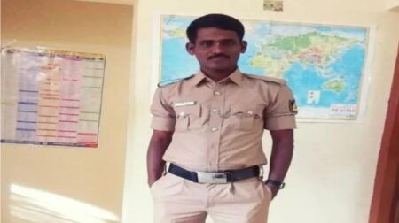 ಪೊಲೀಸ್ ವಾಹನದಲ್ಲೇ ರೈಫಲ್ನಿಂದ ಗುಂಡು ಹಾರಿಸಿಕೊಂಡು ಕಾನ್ಸ್ಟೇಬಲ್ ಆತ್ಮಹತ್ಯೆ!