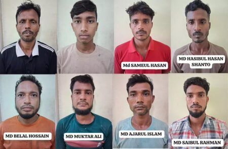 ಮಂಗಳೂರು: ಕಟ್ಟಡ ನಿರ್ಮಾಣ ಕಾಮಗಾರಿಯಲ್ಲಿ ತೊಡಗಿದ್ದ 8 ಮಂದಿ ಅಕ್ರಮ ಬಾಂಗ್ಲಾ ಪ್ರಜೆಗಳ ಬಂಧನ
