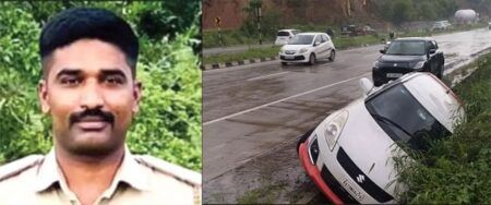 ಬಂಟ್ವಾಳ: ಕಾರು ನಿಯಂತ್ರಣ ತಪ್ಪಿ ರಸ್ತೆ ಬದಿಯ ಚರಂಡಿಗೆ- ವಿಟ್ಲ ಸಬ್ ಇನ್ಸ್ಪೆಕ್ಟರ್ ಸಮಯಪ್ರಜ್ಞೆಯಿಂದ ಮಗು ಸೇರಿದಂತೆ ಮೂವರ ರಕ್ಷಣೆ -ಸಾರ್ವಜನಿಕರಿಂದ ಭಾರಿ ಪ್ರಶಂಸೆ