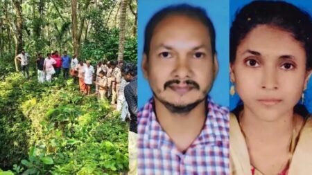 ಕೃಷಿ ಹೊಂಡದಲ್ಲಿ ದಂಪತಿಗಳ ಶವವಾಗಿ ಪತ್ತೆ..!!