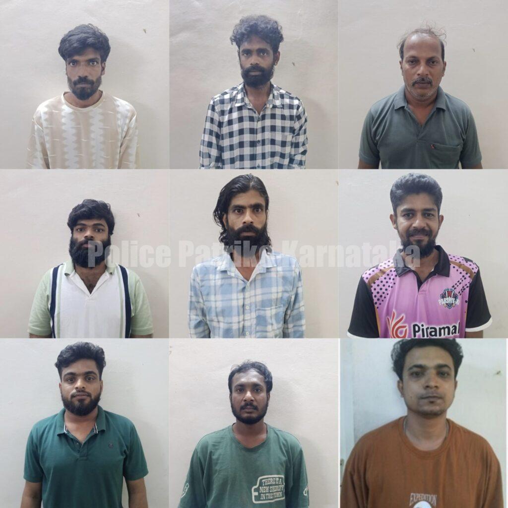 ಉಡುಪಿ: ಮಾದಕ ವಸ್ತು ಮಾರಾಟ ಜಾಲದ ವಿರುದ್ಧ ಪೊಲೀಸರ ಕಾರ್ಯಾಚರಣೆ: 9 ಮಂದಿ ಬಂಧನ