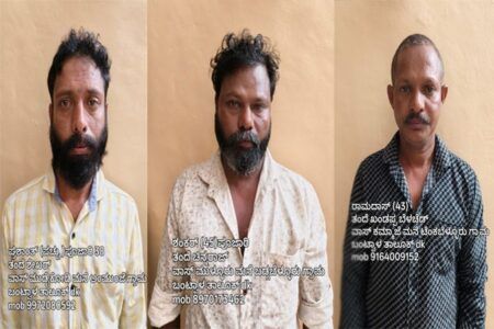 ಬಂಟ್ವಾಳ: ತಲವಾರು, ಕಬ್ಬಿಣದ ರಾಡ್ನಿಂದ ವ್ಯಕ್ತಿಯ ಮೇಲೆ ಹಲ್ಲೆ- ಮೂವರ ಬಂಧನ