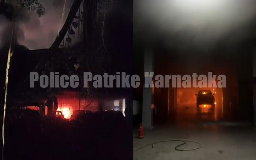 ಮಂಗಳೂರು: ಪಡೀಲ್ ನ ಹುಂಡೈ ಶೋರೂಂನಲ್ಲಿ ಆಕಸ್ಮಿಕ ಬೆಂಕಿ – 3 ಕಾರುಗಳು ಭಸ್ಮ