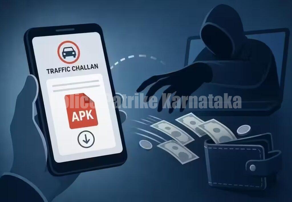 ಮಂಗಳೂರು: ಸಂಚಾರ ನಿಯಮ ಉಲ್ಲಂಘನೆ ದಂಡದ ಹೆಸರಿನಲ್ಲಿ ₹1.71 ಲಕ್ಷ ಸೈಬರ್ ವಂಚನೆ