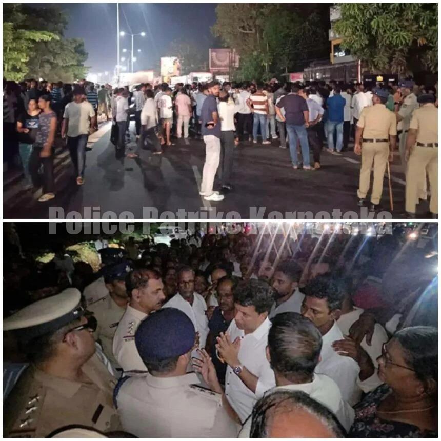 ಮಂಗಳೂರು: ಯುವಕ ಆತ್ಮಹತ್ಯೆ, ಠಾಣೆ ಮುಂದೆ ಶವವಿಟ್ಟು ಪ್ರತಿಭಟನೆ